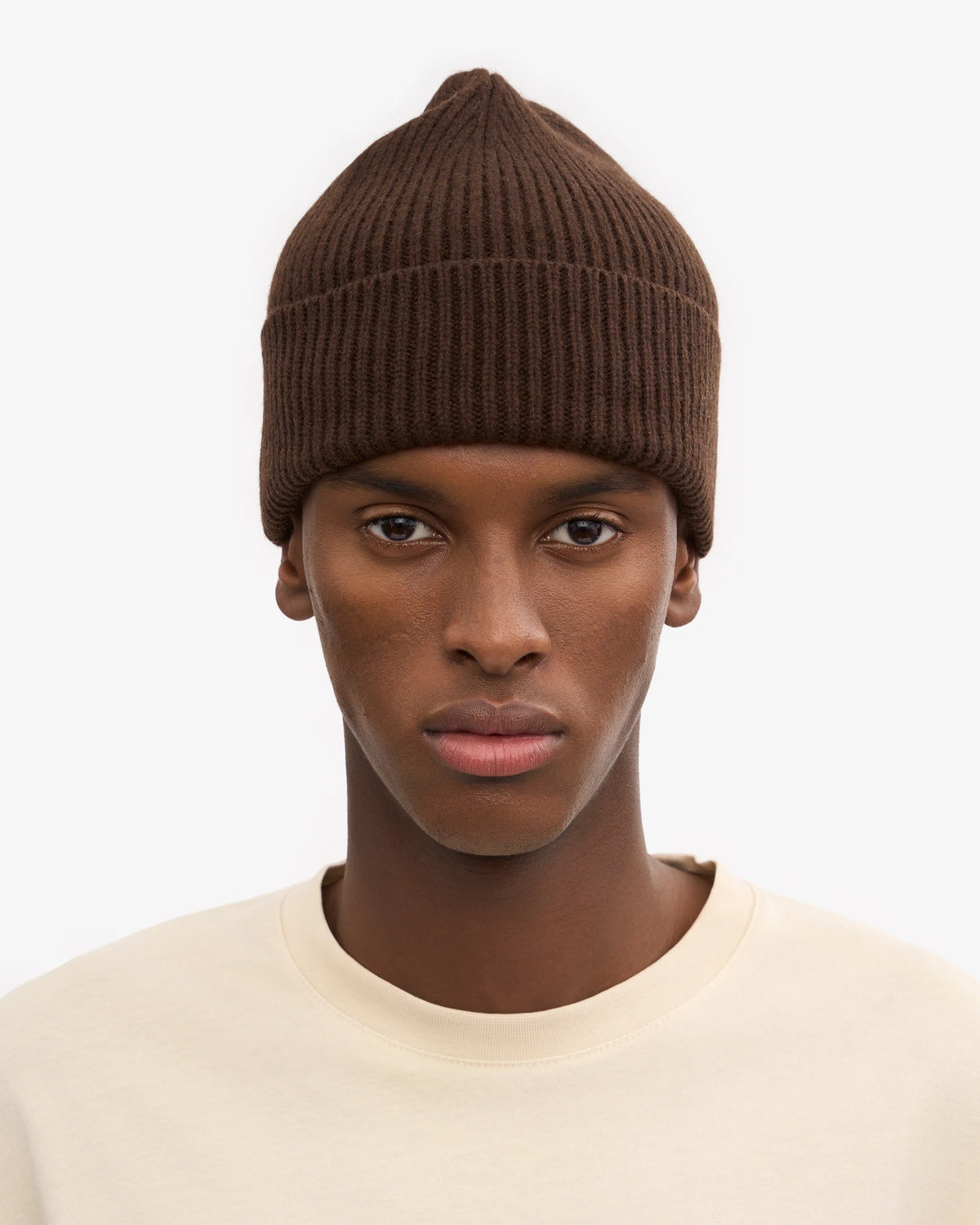 Colourful Standard, Merino Wool Beanie, Coffee Brown