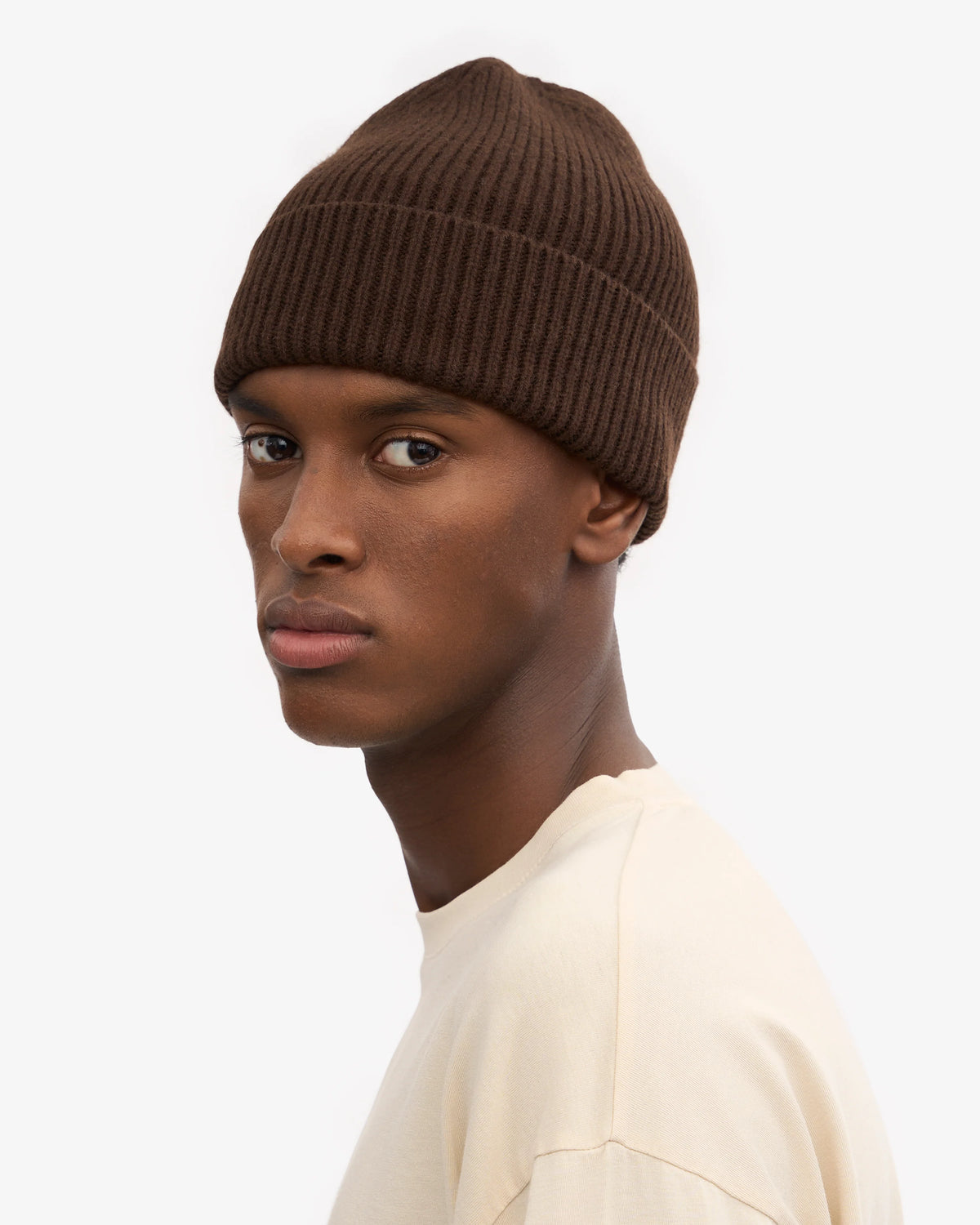 Colourful Standard, Merino Wool Beanie, Coffee Brown