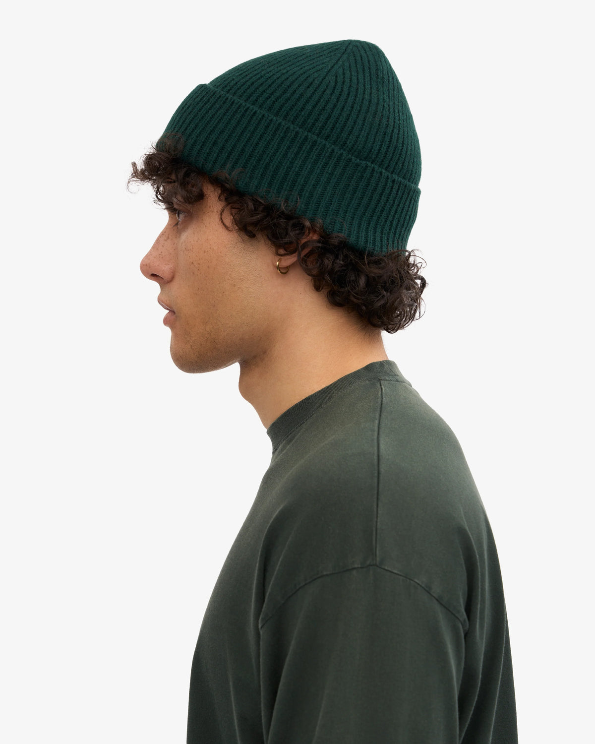 Colourful Standard, Merino Wool Beanie, Emerald Green
