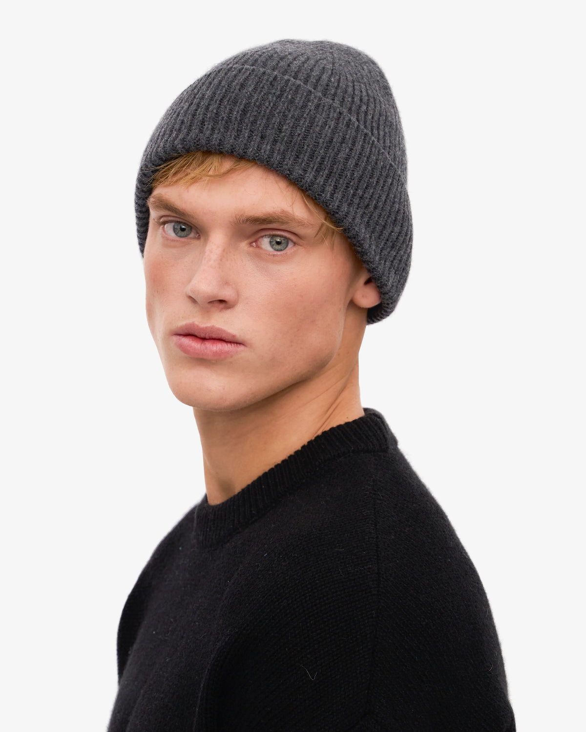 Colourful Standard, Merino Wool Beanie, Lava Grey
