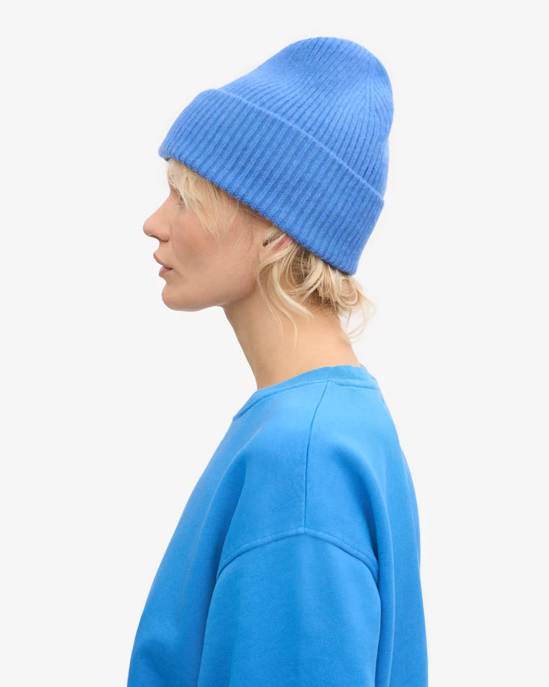 Colourful Standard, Merino Wool Beanie, Pacific Blue