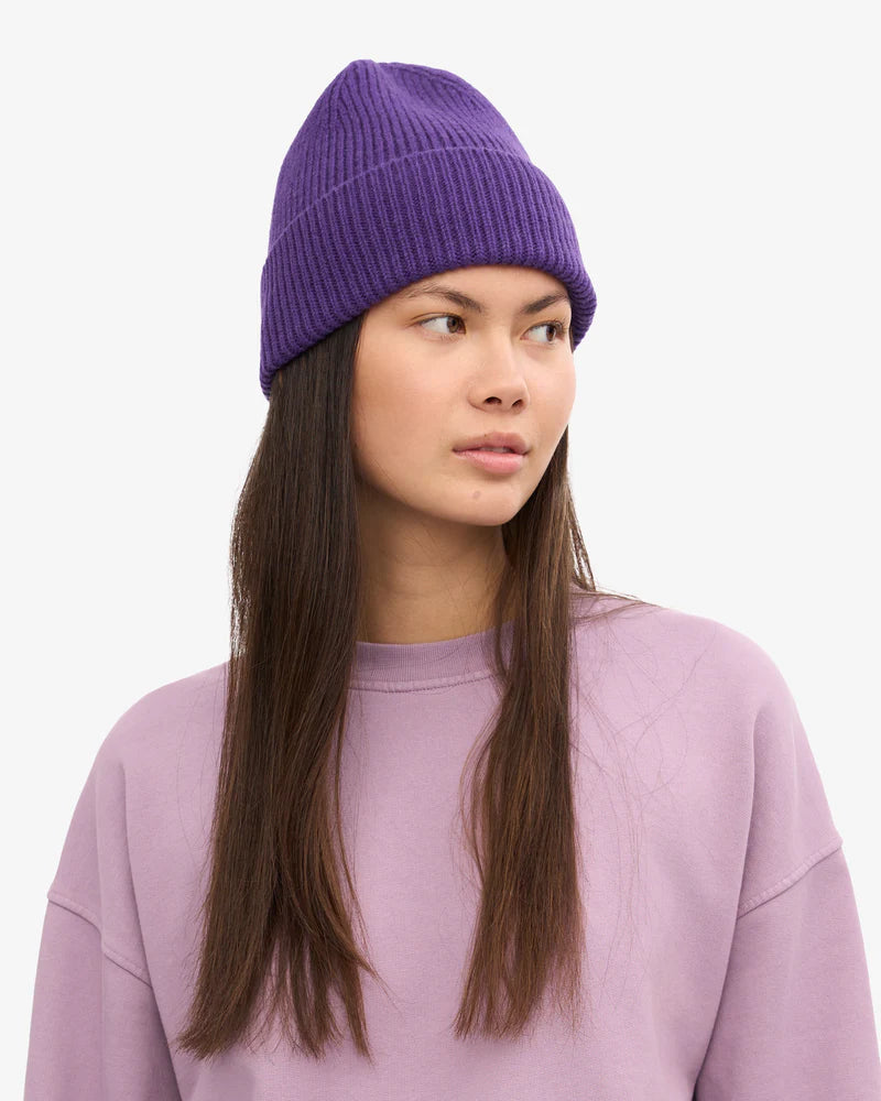 Colourful Standard, Merino Wool Beanie, Ultra Violet