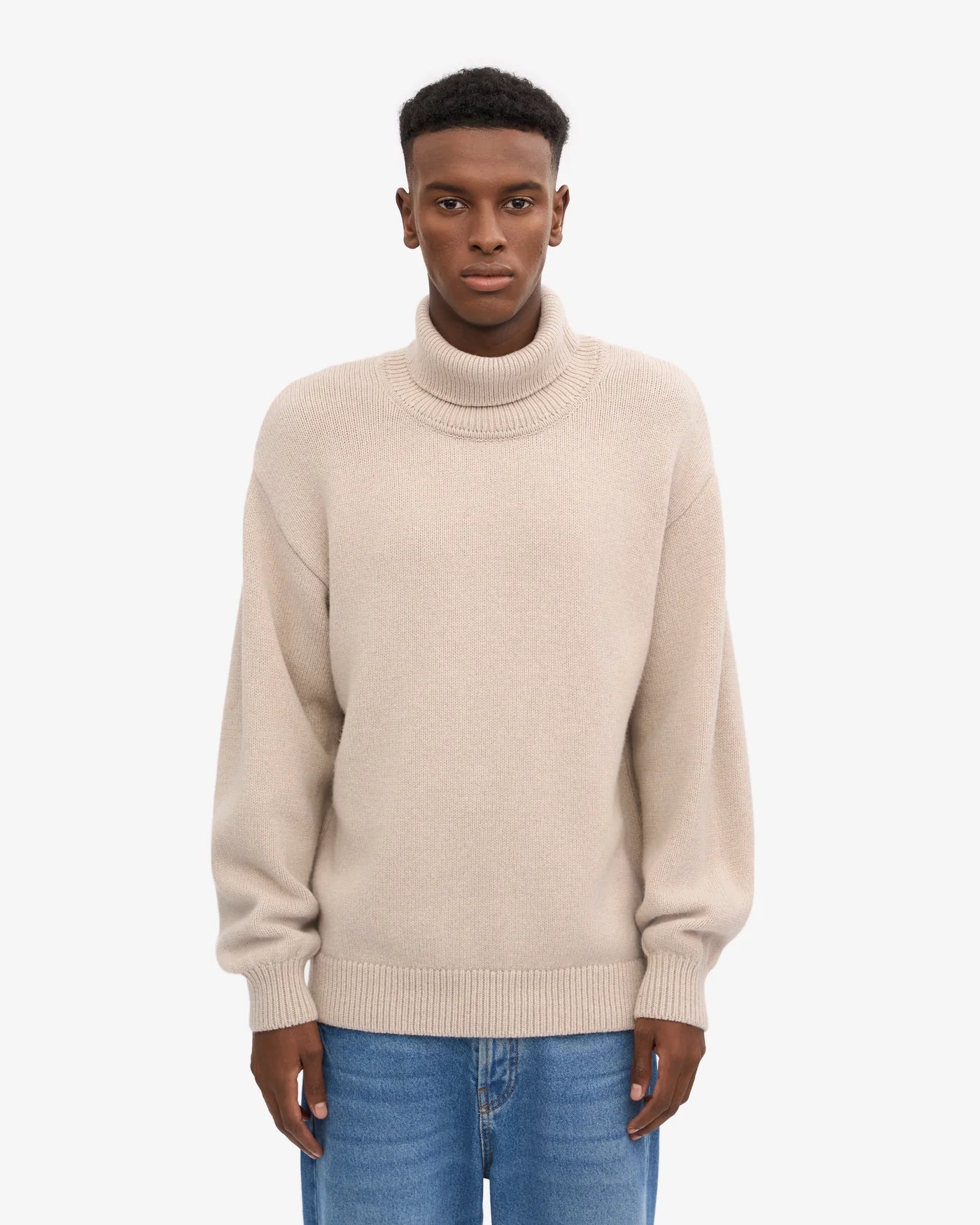 Colorful standard, Merino Wool Turtleneck, Ivory white