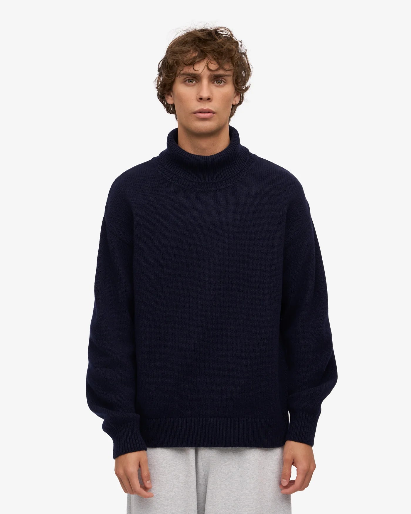 Colorful standard, Merino Wool Turtleneck, Navy Blue