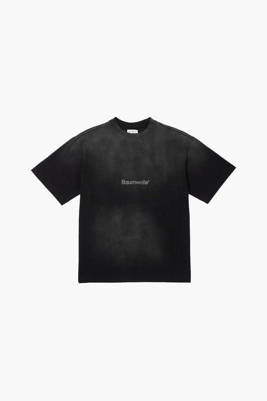 Optimistic Runners, Baumwolle T-shirt, Washed Black