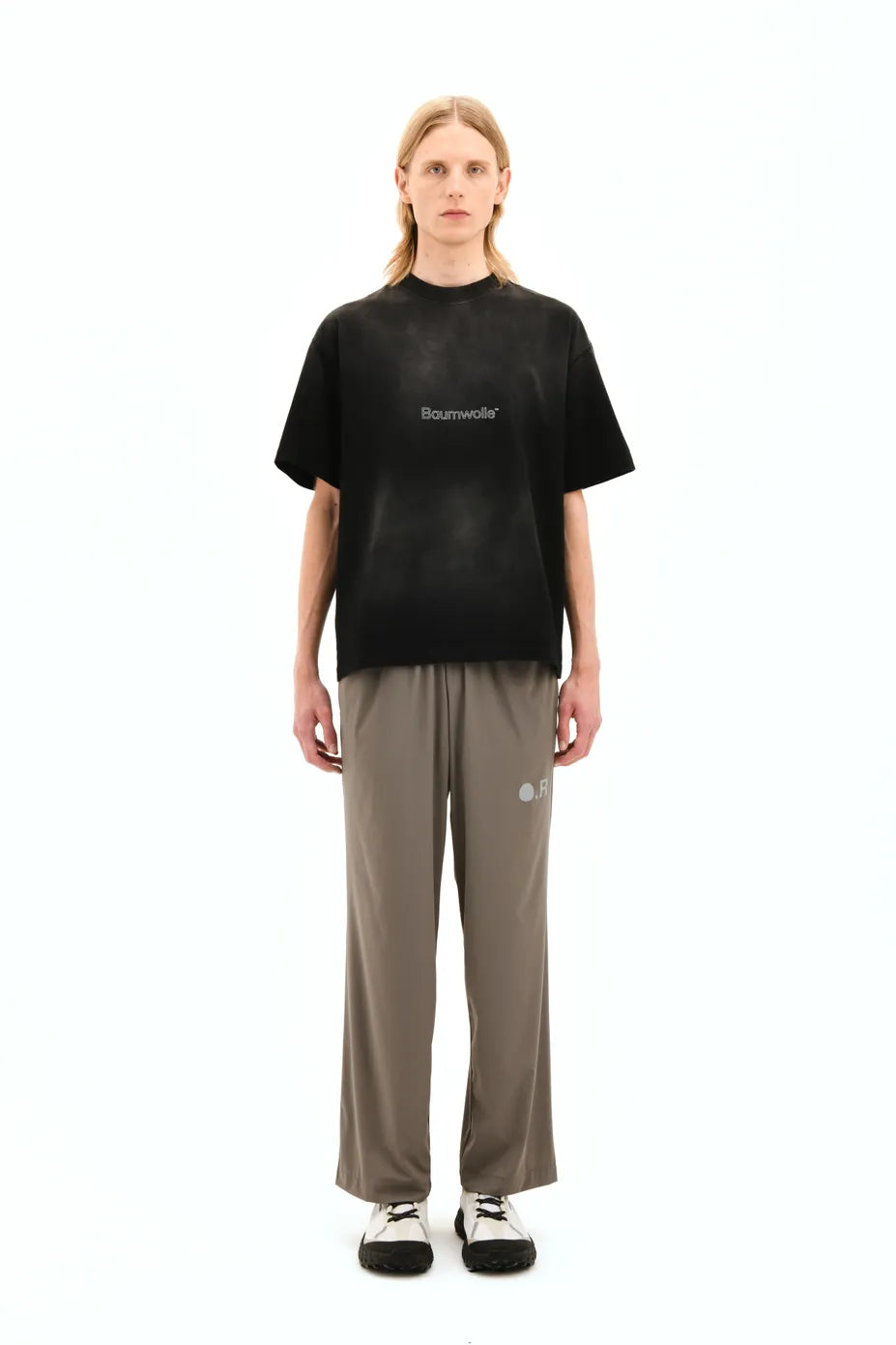 Optimistic Runners, Baumwolle T-shirt, Washed Black