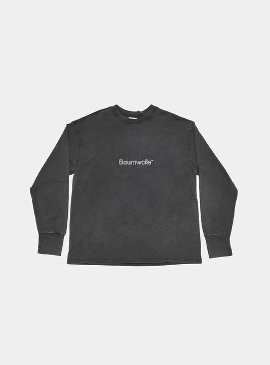 Optimitic Runners, Baumwolle Longsleeve, Light Grey