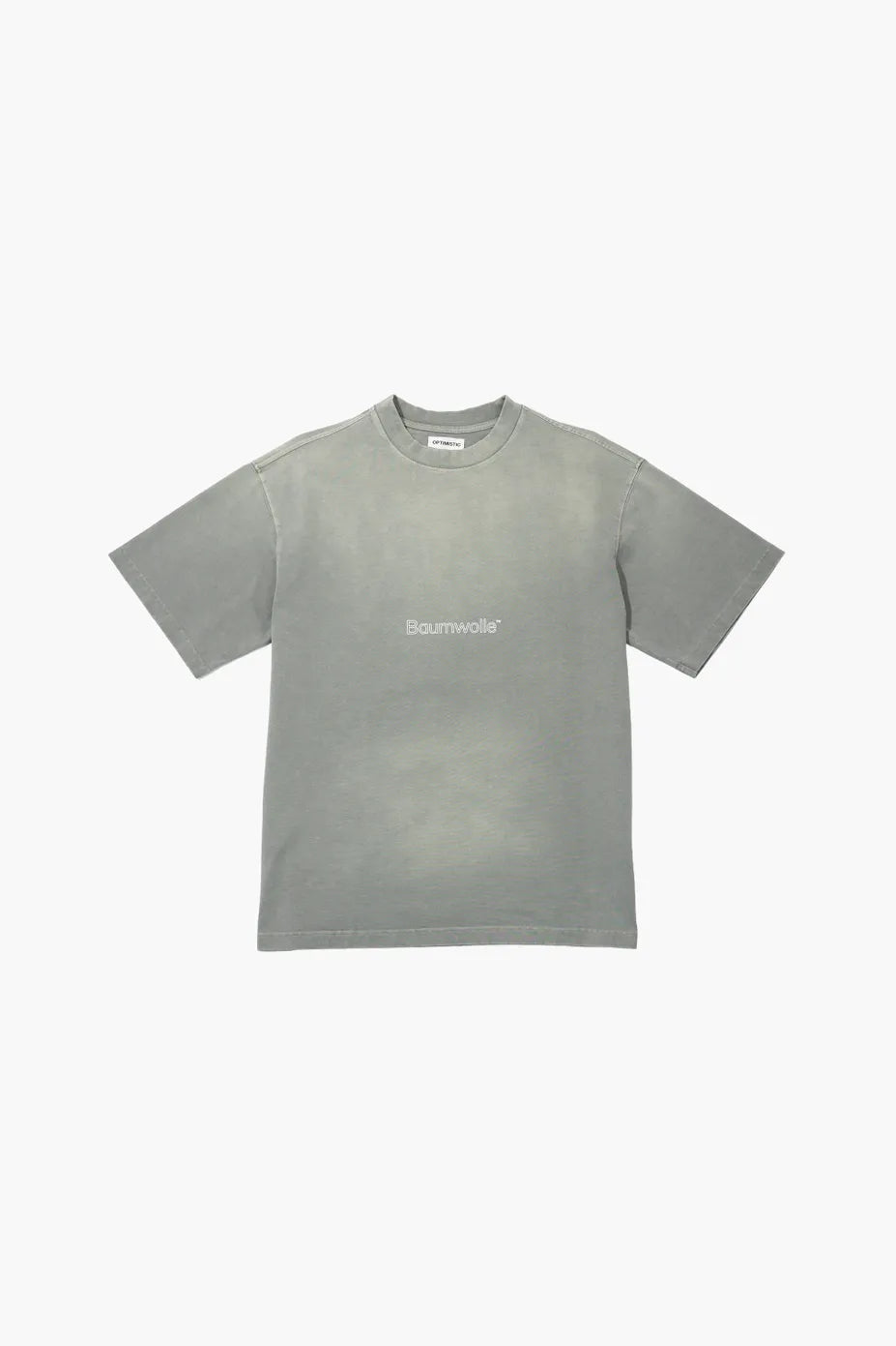 Optimistic Runners, Baumwolle T-shirt, Washed Light Grey