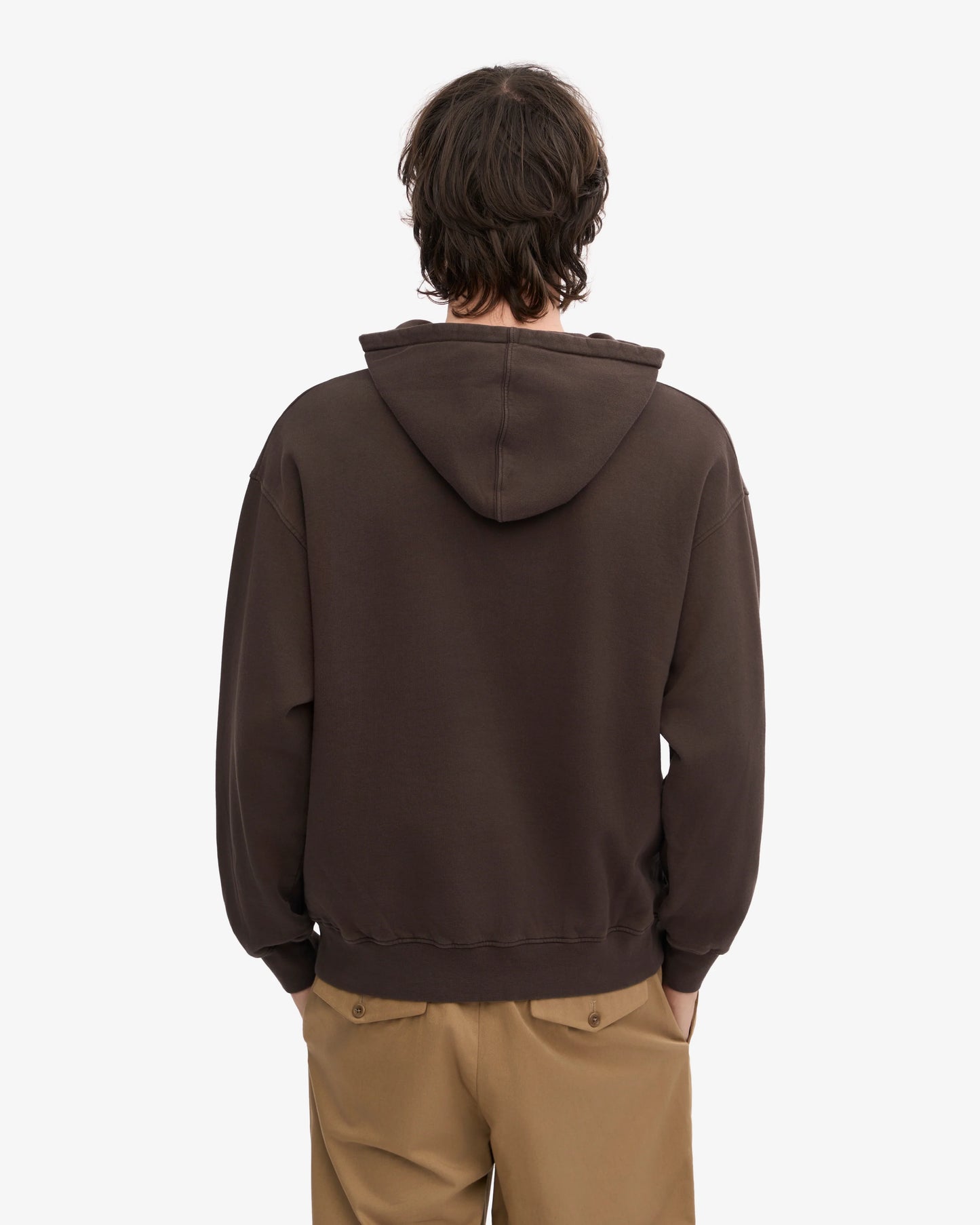 Colorful standard, Organic Oversized Hood, Coffee Brown