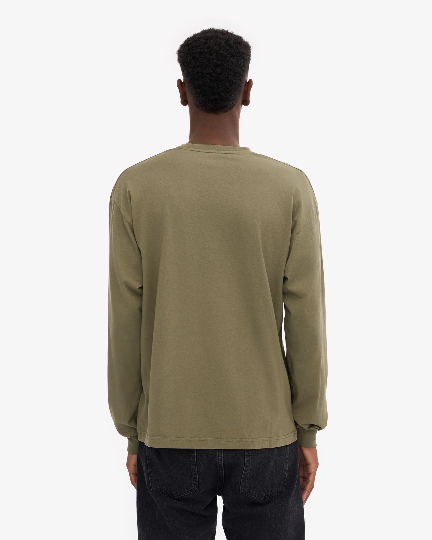Colorful Standard, Oversized Organic LS T-Shirt, Dusty Olive