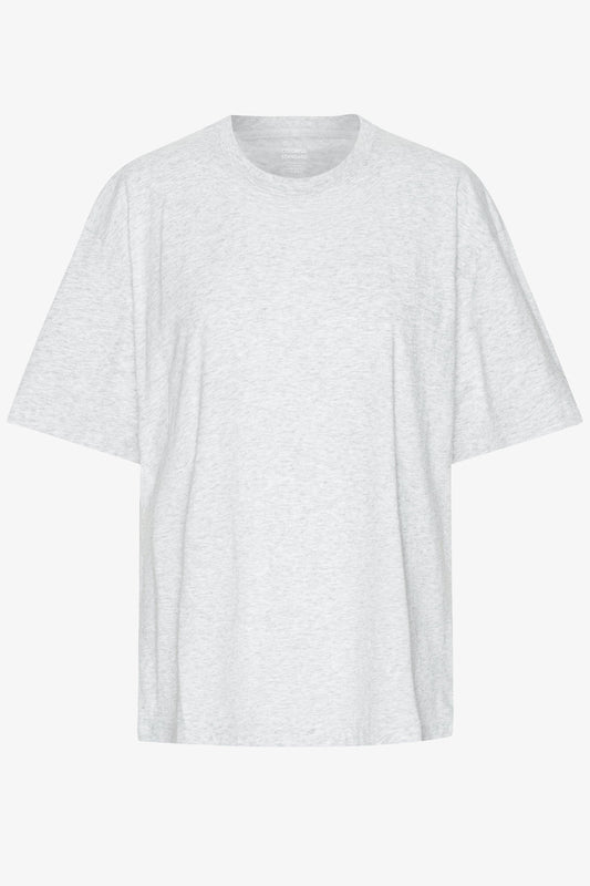 Colourful Standard, Oversized Organic T-Shirt, Snow Melange