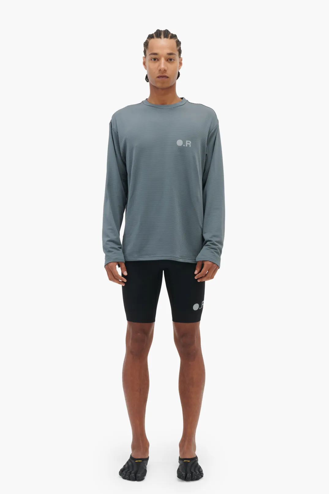 Optimistic Runners, OR Unisex Short Tights, Black