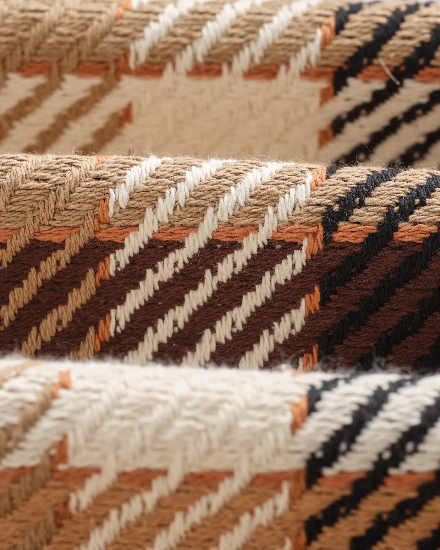 WAX London, Whiting Overshirt, Natural And Brown Pike Check