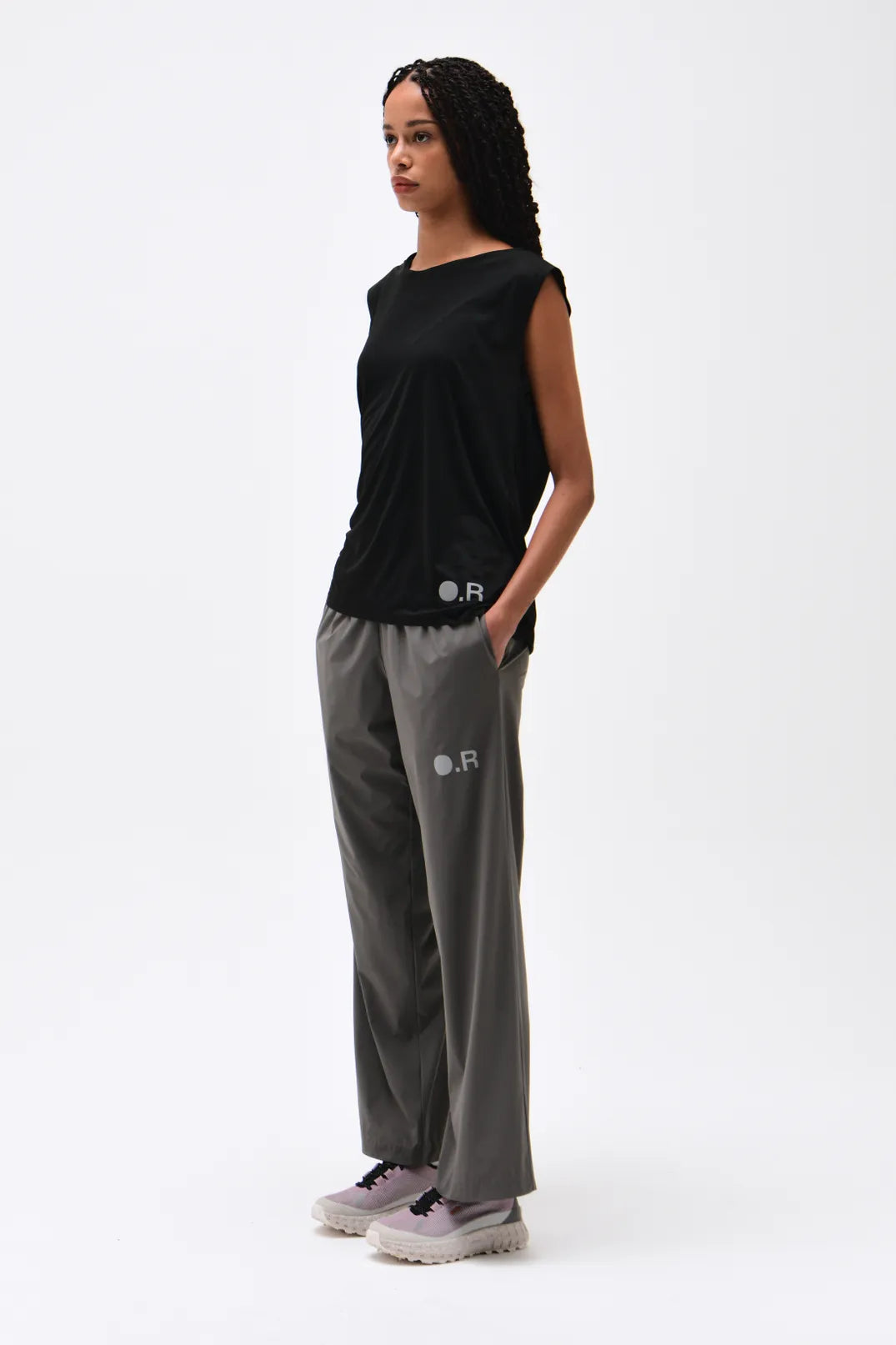 Optimistic Runners, Wide Pant, Brown