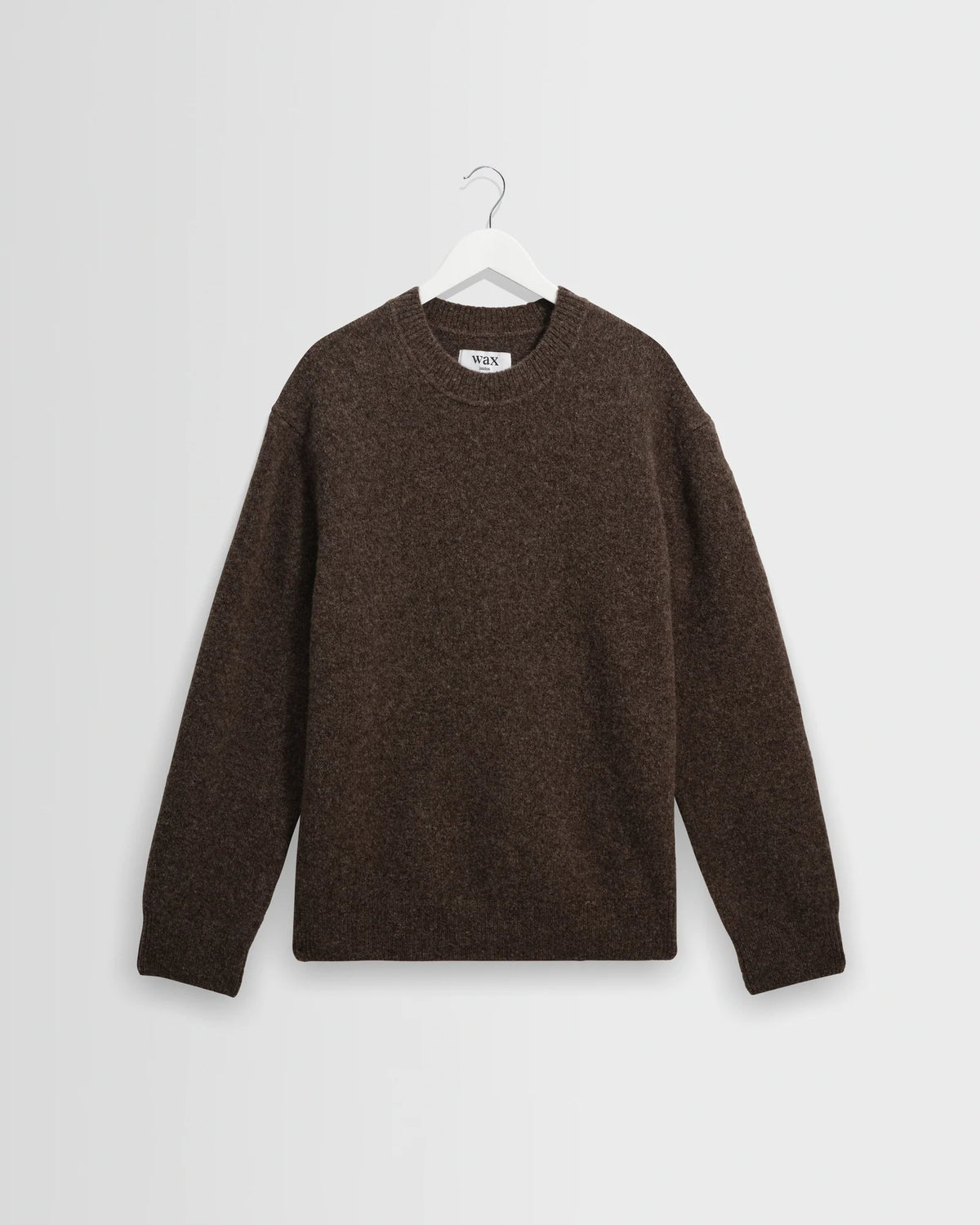 WAX London, Wilde Fluffy Wool Crewneck, Brown
