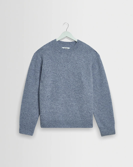 WAX London, Wilde Fluffy Wool Crewneck, Blue