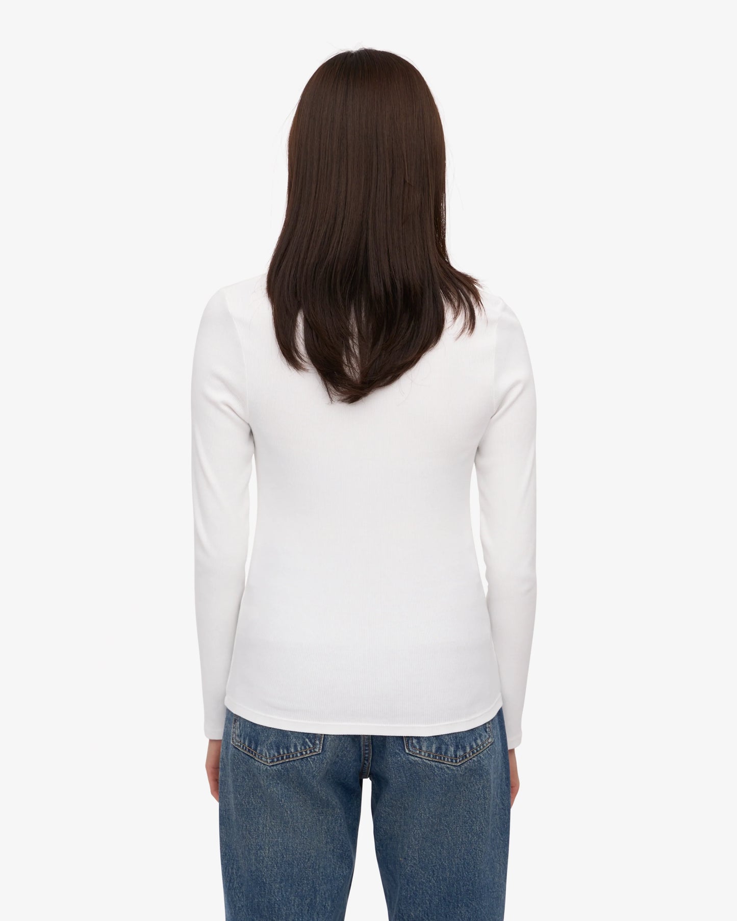 Colorful Standard, Organic Rib LS T-Shirt, Optical White